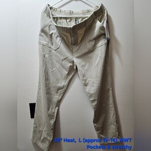 Tan/Cream Stretchy Work Pants